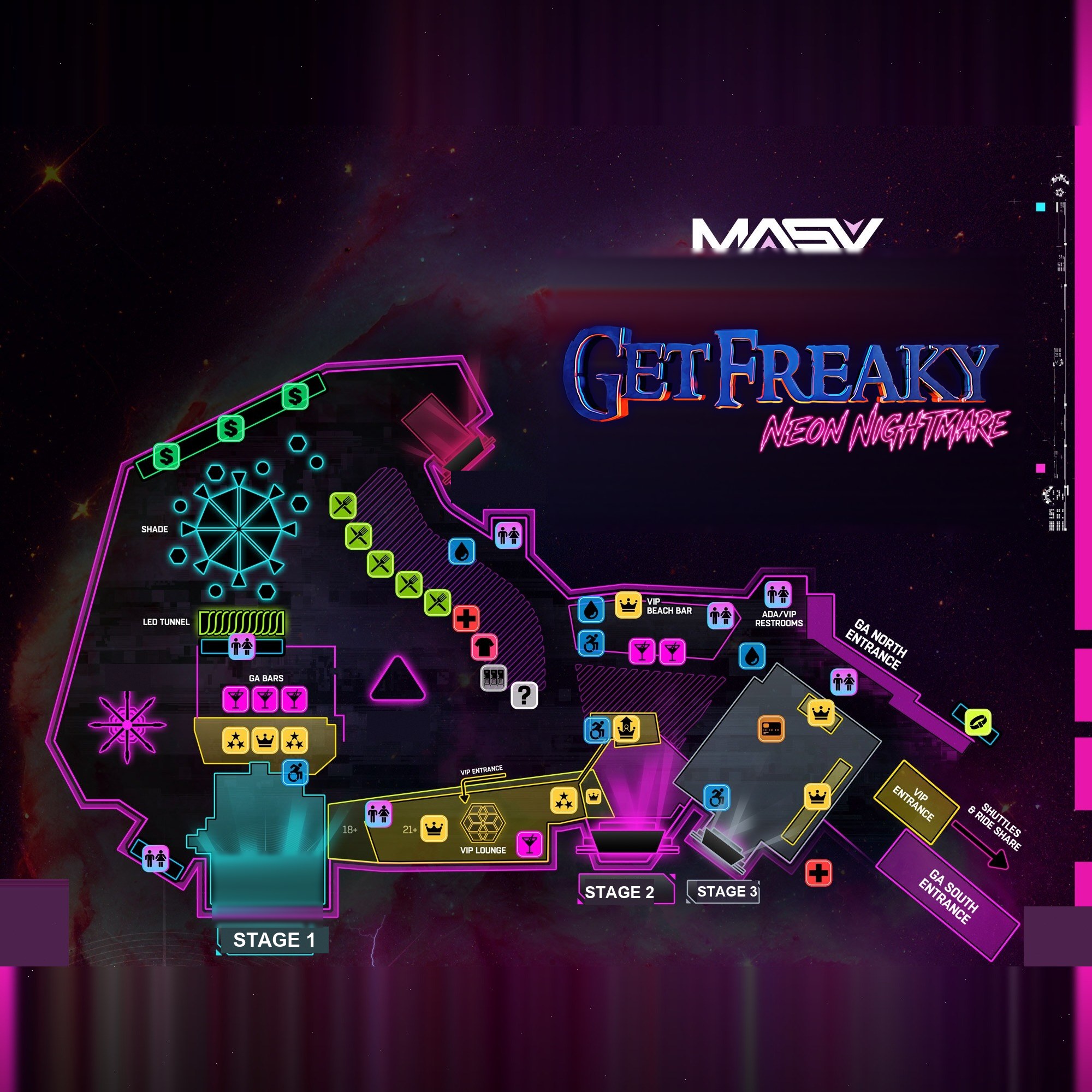 Get Freaky site map